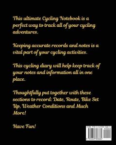 My Cycling Log Book