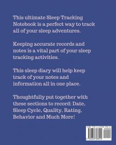 Sleep Tracker For Girls: Health - Fitness - Basic Sciences - Insomnia