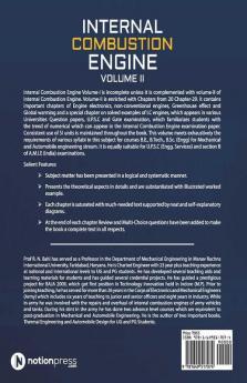 Internal Combustion Engine : Volume Ii