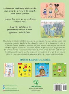 A Wild Day at the Zoo / Un Día Salvaje en el Zoológico - Spanish Edition: Children's Picture Book: 2 (Little Polyglot Adventures)