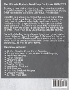 The Ultimate Diabetic Meal Prep Cookbook 2020-2021: Simple and Healthy Diabetic Meal Prep - Low-Carb Meals to Mix & Match - Lower Blood Sugar and Reverse Diabetes