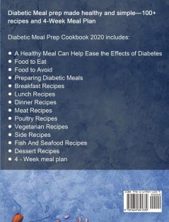 Diabetic Meal Prep Cookbook 2020: Affordable Healthy & Delicious Diabetic Diet Recipes - The Healthy Way to Eat the Foods You Love - Lower Blood Sugar & Reverse Diabetes