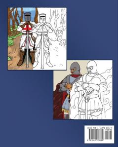 Medieval Coloring Book: Coloring Knights Weapons and Warfare from the Middle Ages