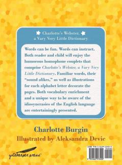 Charlotte's Webster: A Vary Very Little Dictionary