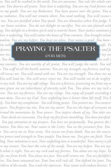 Praying the Psalter (FOR MEN)