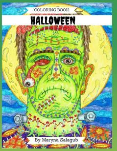 Halloween coloring book