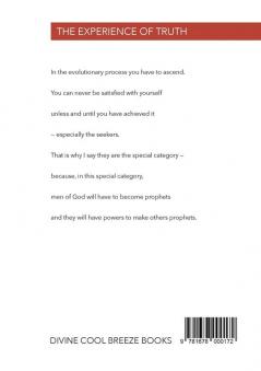 The Experience of Truth