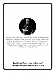The Halls of Music Chord Warmups for Guitar Book 1