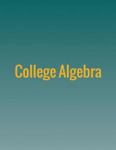 College Algebra