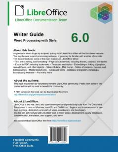 LibreOffice 6.0 Writer Guide