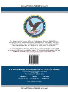 Office of the Inspector General Report: Review of Four FISA Applications and Other Aspects of the FBI's Crossfire Hurricane Investigation