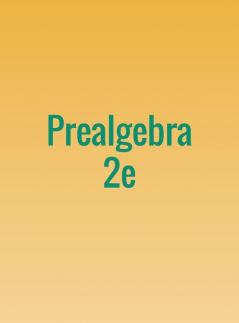 Prealgebra 2e