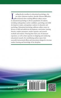Challenges and Innovations in Educational Psychology Teaching and Learning(HC)