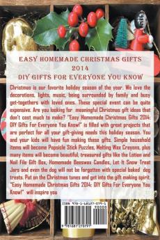 Easy Homemade Christmas Gifts 2014: DIY Gifts For Everyone You Know!