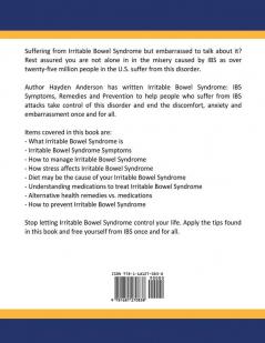 Irritable Bowel Syndrome: IBS Symptoms Remedies and Prevention (Large Print): The Alternative Healing Series