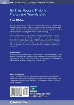 Nonlinear Optics of Photonic Crystals and Meta-Materials (IOP Concise Physics)