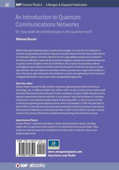 An Introduction to Quantum Communication Networks: Or How Shall We Communicate in the Quantum Era? (IOP Concise Physics)