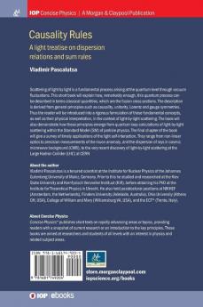 Causality Rules: A Light Treatise on Dispersion Relations and Sum Rules (IOP Concise Physics)