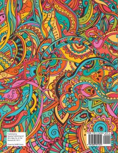 Amazing Coloring Outlines: Adult Coloring Books Abstract