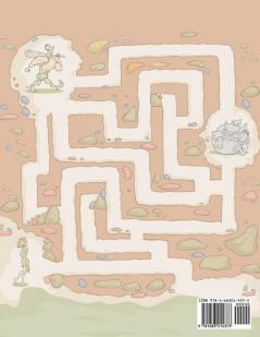 The Prehistoric Maze Run! A Fun Activity Book