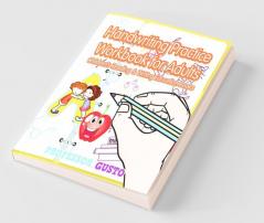 Handwriting Practice Workbook for Adults