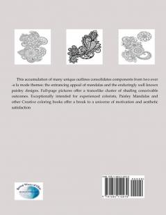 Paisley Mandala Coloring Book: For All Ages