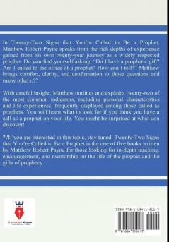 Twenty-Two Signs that You're Called to Be a Prophet