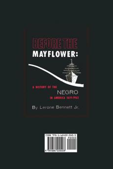 Before the Mayflower: A History of the Negro in America 1619-1962
