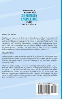 Continuous Delivery and Site Reliability Engineering (SRE) Handbook