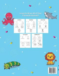 How to Draw Animals for Kids: Learn to Draw More Than 50 Animals! (Easy Step-by-Step Drawing Guide)