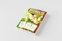 Monkey Coloring Book for Kids : Great Monkey Book for Boys Girls and Kids. Perfect Monkey Gifts for Toddlers and Children