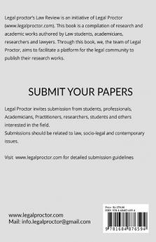 Legal Proctor's Law Review [Volume 2]