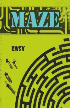 Maze Easy : Maze Book For Kids Preschool To Kindergarten Maze Activity Book Kids Mazes