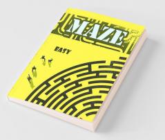 Maze Easy : Maze Book For Kids Preschool To Kindergarten Maze Activity Book Kids Mazes