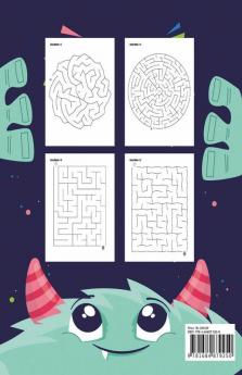 Maze Book For Kids: Maze Games For Kids Activity Books For Kids 4-6 6-8 7-9