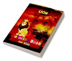 LION Coloring Book for Kids : Amazing Lion Coloring Book for Kids | Great Gift for Boys &amp; Girls Ages 2-4 4-6 4-8 6-8 | Coloring Fun and Awesome Facts | Kids Activities Education and Learning F...