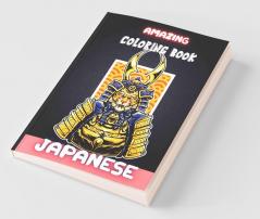 Amazing Japanese Coloring Book : Fantastic Book For Japanese Art Lovers Themes Such As Dragons Koi Carp Fish Tattoo Designs Geishas And So Much More