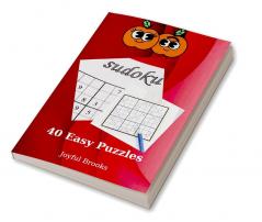 Sudoku. 40 Easy Puzzles : Amazing Sudoku Book| 40 Easy Puzzles with Solutions |54 Pages