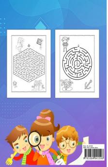 Maze Book For Kids Ages 8-12: Activity Book For Kids Ages 8-12 | Great Gift For Boys & Girls Ages 6-12 Workbook For Games Puzzles And ... For Games Puzzles And Problem-Solving