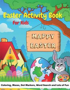 Easter Activity Book For Kids