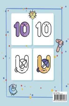 Let's Learn Together ABC and Numbers : Coloring Book for Kids and Toddlers | Fun with Letters Numbers Shapes and Colors