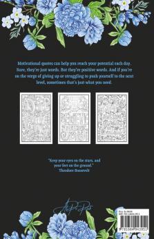 Motivational Coloring Book: Amazing Good Vibes Coloring Book With Positive Affirmations For Self Confidence And Relaxation | Adult Coloring Books With Motivational And Inspirational Quotes | Motiv...