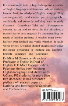 Teaching English Language And Literature