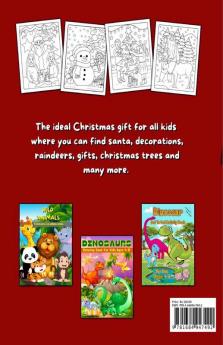 Christmas Coloring Book For Kids Ages 8-12 : My Magic Christmas Coloring &amp; Activity Book For Kids Ages 8-12 | Educational Christmas Gift Coloring Pages For Boys &amp; Girls | Big Illustrations ...