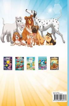 Dogs Activity Book For Kids : A Fun Kid Workbook Game For Learning Coloring Mazes Dot To Dot And More