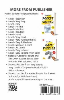 Maze Puzzles Book For Kids: 100 Maze Puzzles Activity For Kids Age 6 To 10 And Above