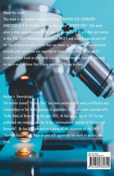 Master Icse Chemistry Semesters (I & II) [Class - X]