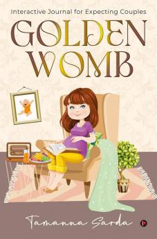 Golden Womb (B/W) Interactive Journal for Expecting Couples