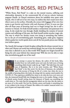 White Roses Red Petals