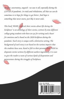Hope: Selected Short Stories About Life During Lockdown
